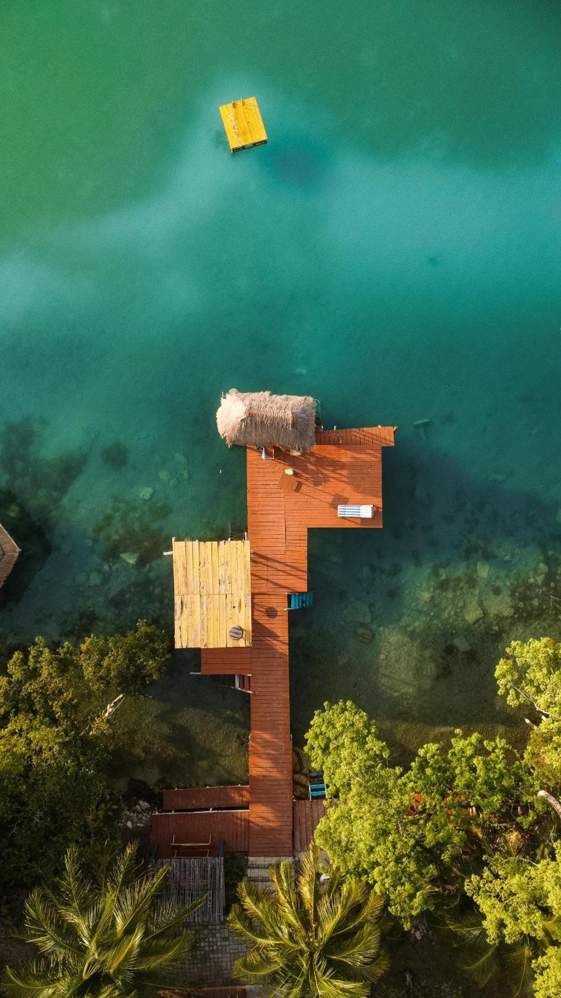 B 7 Blue Bacalar Apartman Kültér fotó
