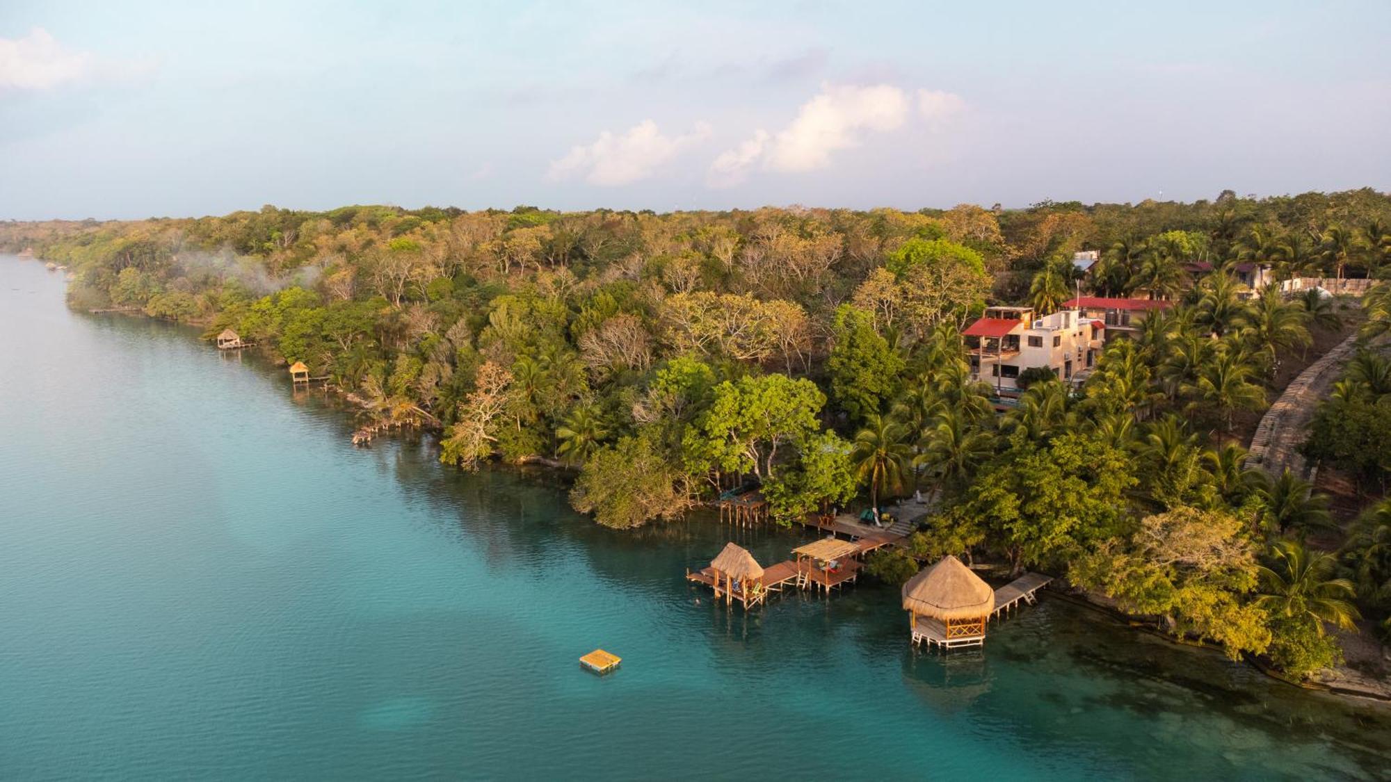 B 7 Blue Bacalar Apartman Kültér fotó
