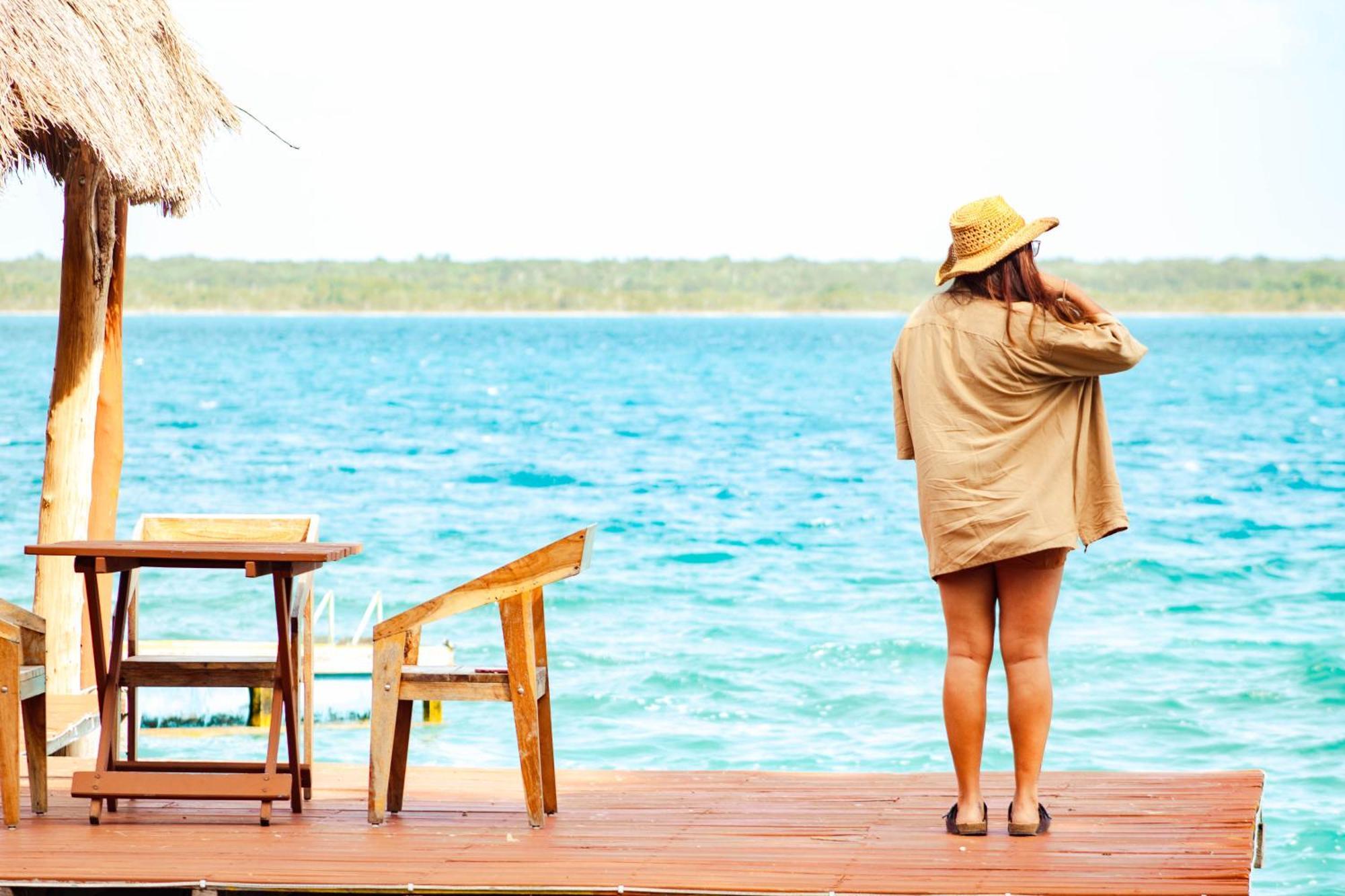 B 7 Blue Bacalar Apartman Kültér fotó