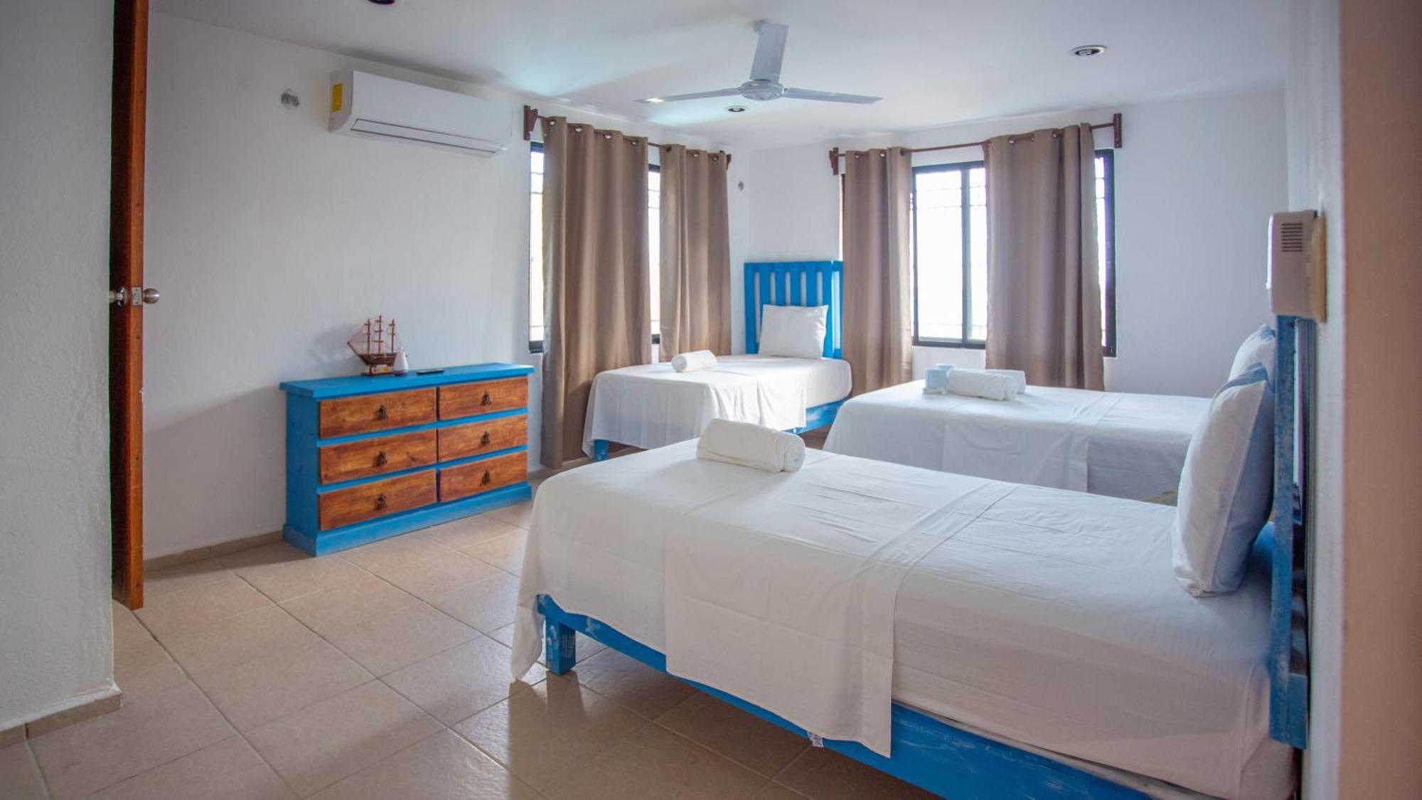B 7 Blue Bacalar Apartman Kültér fotó