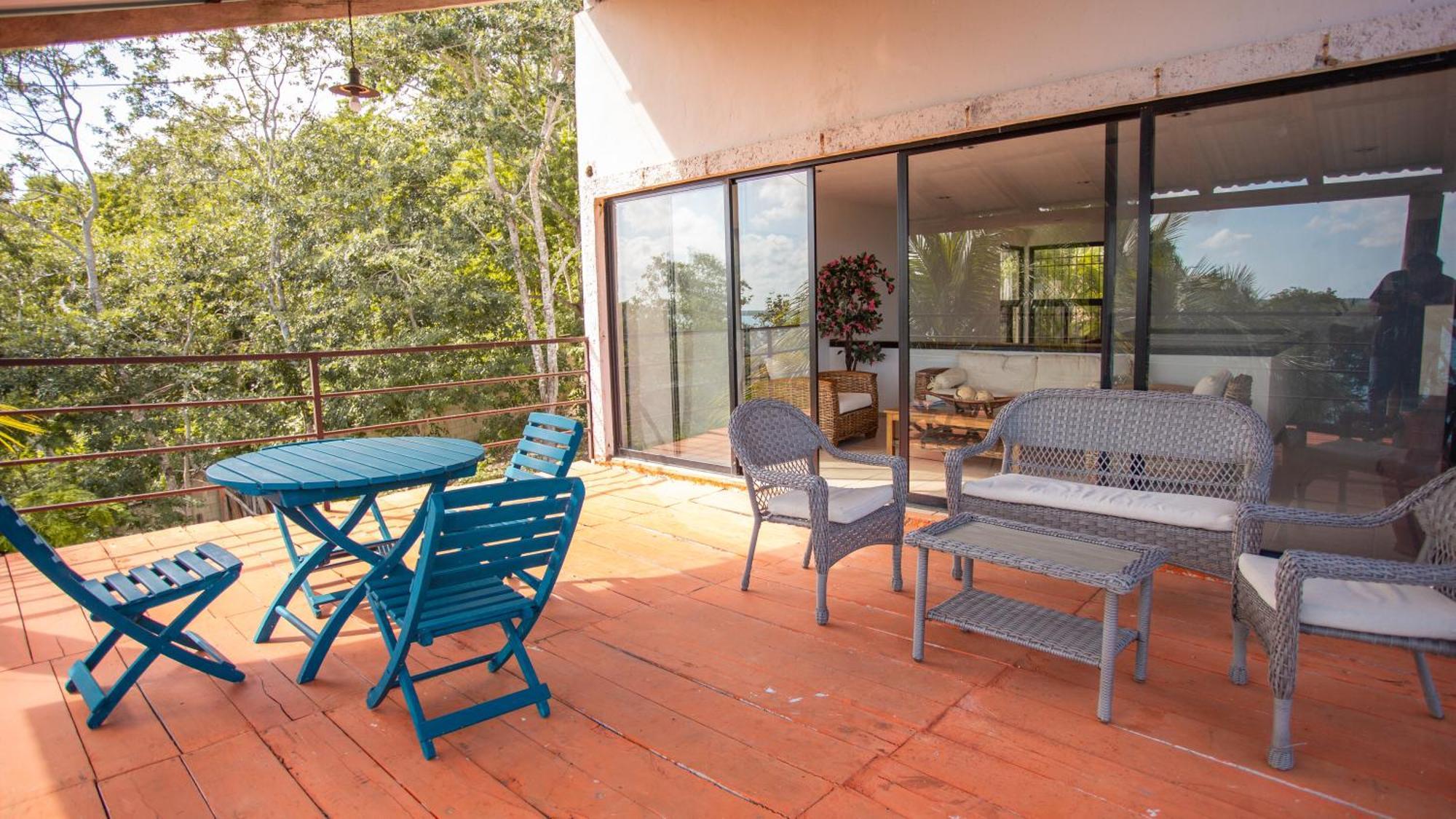 B 7 Blue Bacalar Apartman Kültér fotó